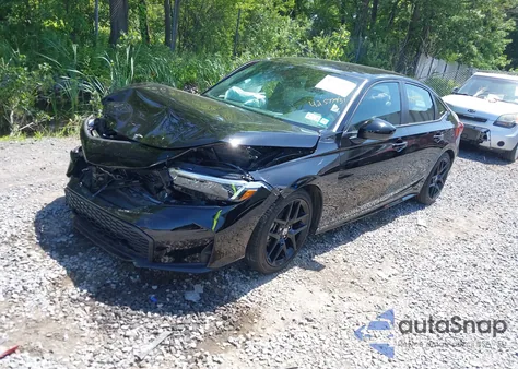 2025 Honda Civic Sport z USA, uszkodzony, nr VIN 2HGFE2F54SH502455